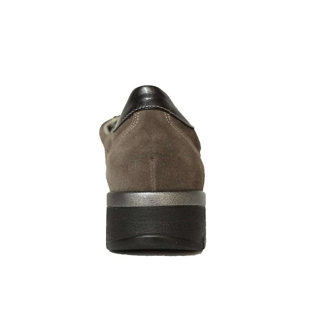 WOMEN'S WALDLAUFER KROMONA | 626K02 316 190 | MOUSE CARBON | WOMEN'S CASUAL TRAINERS