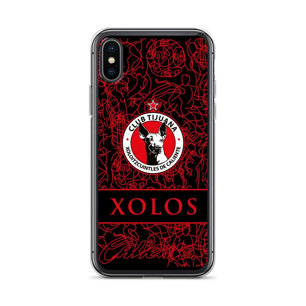 XOLOS CLUB TIJUANA RETRO   IPHONE CASE