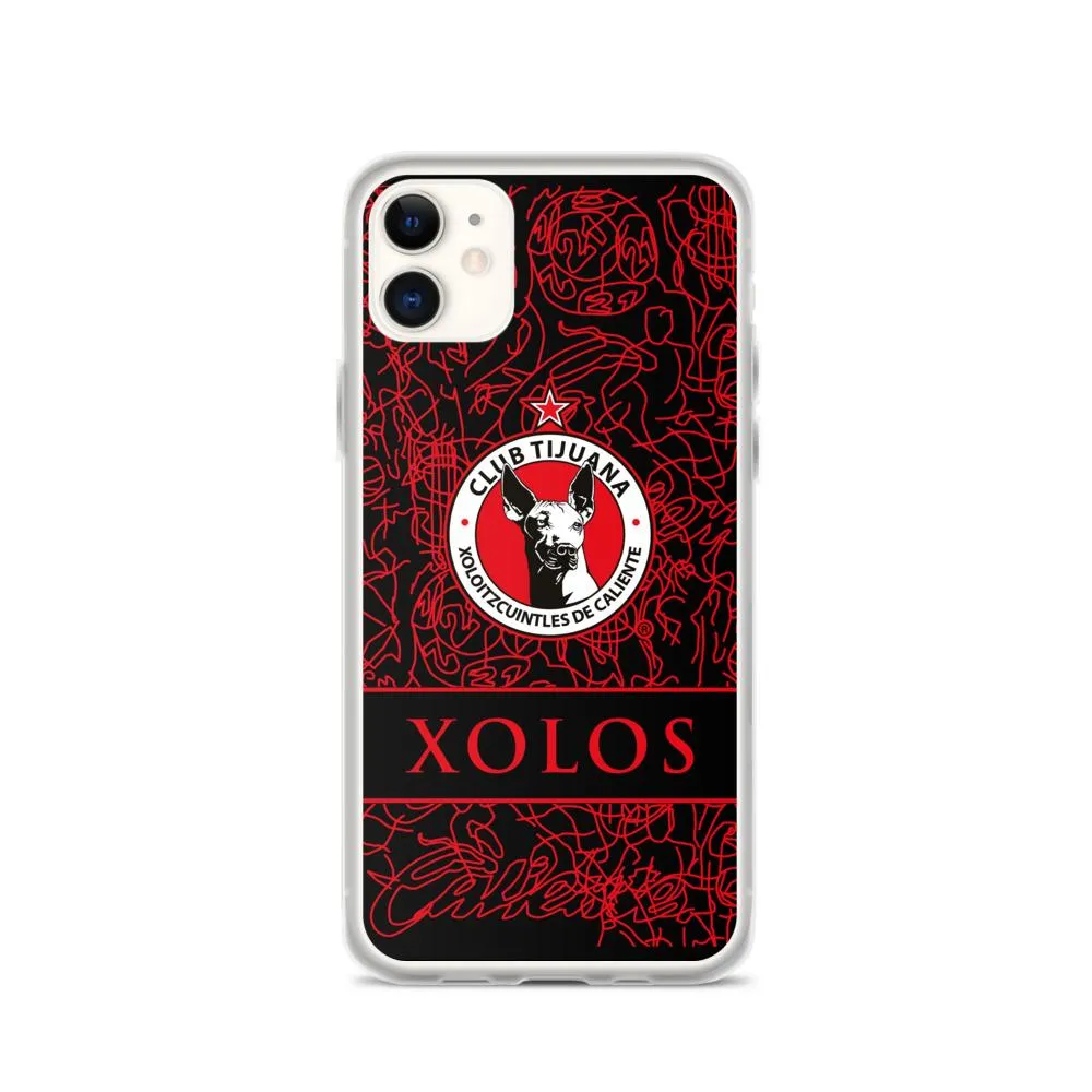 XOLOS CLUB TIJUANA RETRO   IPHONE CASE