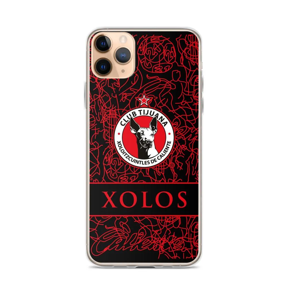 XOLOS CLUB TIJUANA RETRO   IPHONE CASE