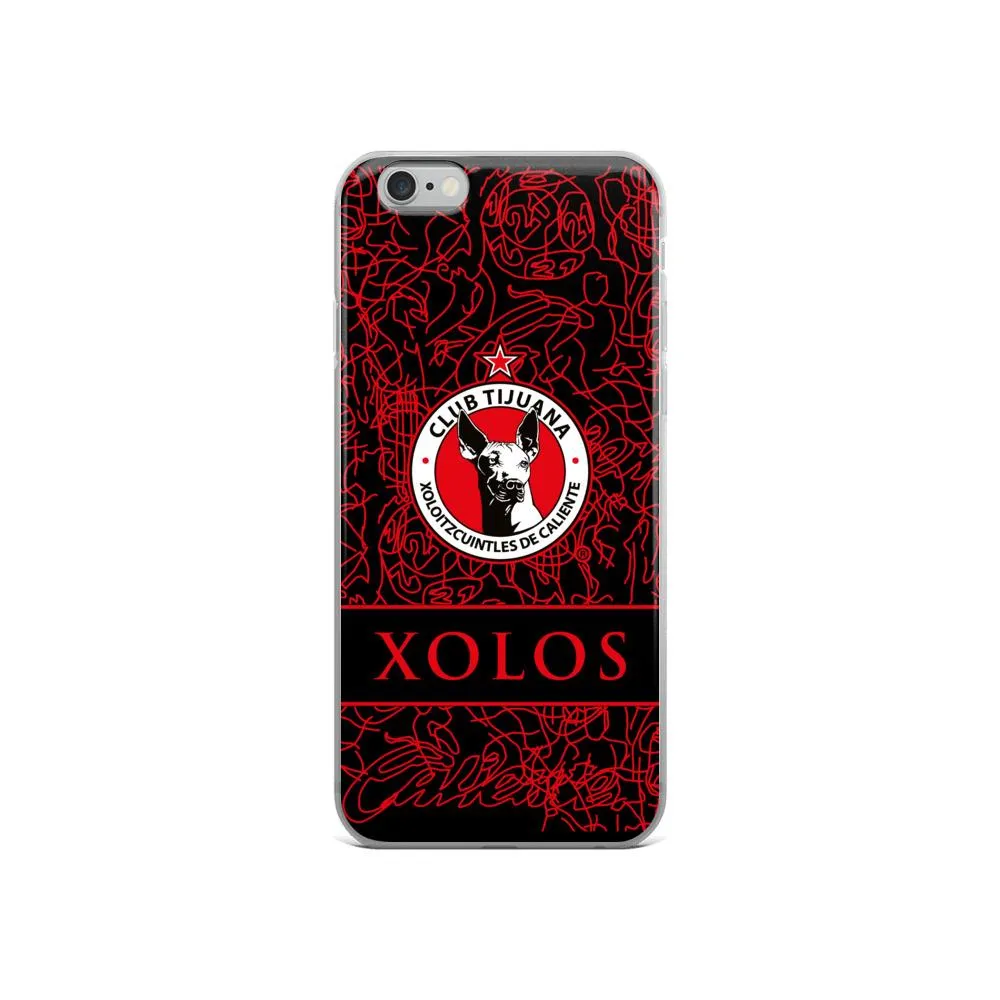 XOLOS CLUB TIJUANA RETRO   IPHONE CASE