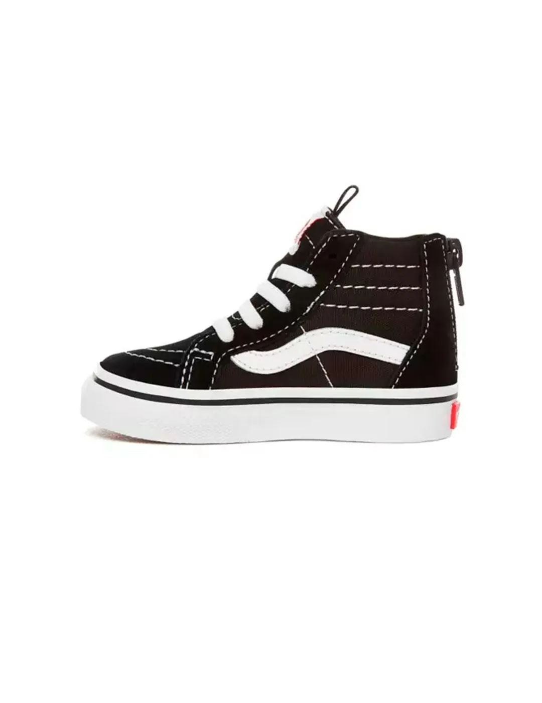 ZAPATILLA NIñO VANS SK8HI ZIP NEGRA