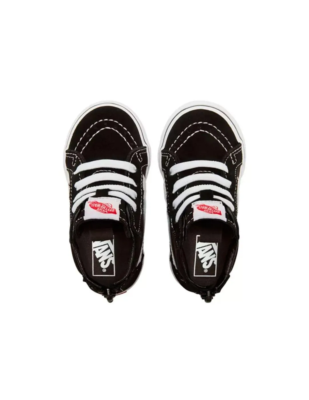 ZAPATILLA NIñO VANS SK8HI ZIP NEGRA