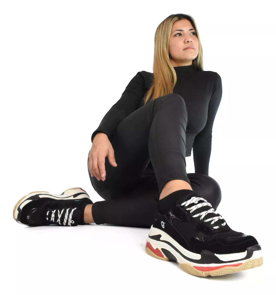 Zapatilla Plataforma Liviana  Mujer Gummi Serafinnne Balen 