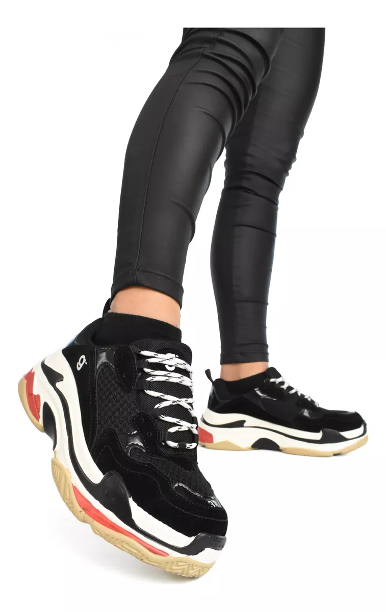 Zapatilla Plataforma Liviana  Mujer Gummi Serafinnne Balen 