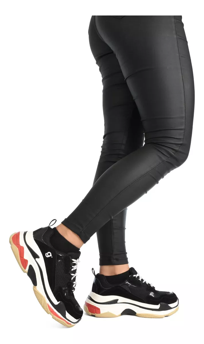Zapatilla Plataforma Liviana  Mujer Gummi Serafinnne Balen 