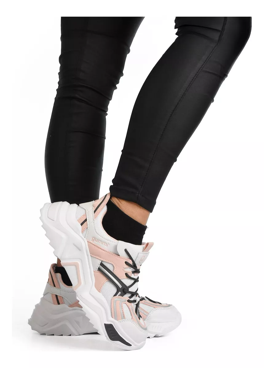 Zapatillas Mujer Sneakers Plataforma Urbana Gummi Zap Power